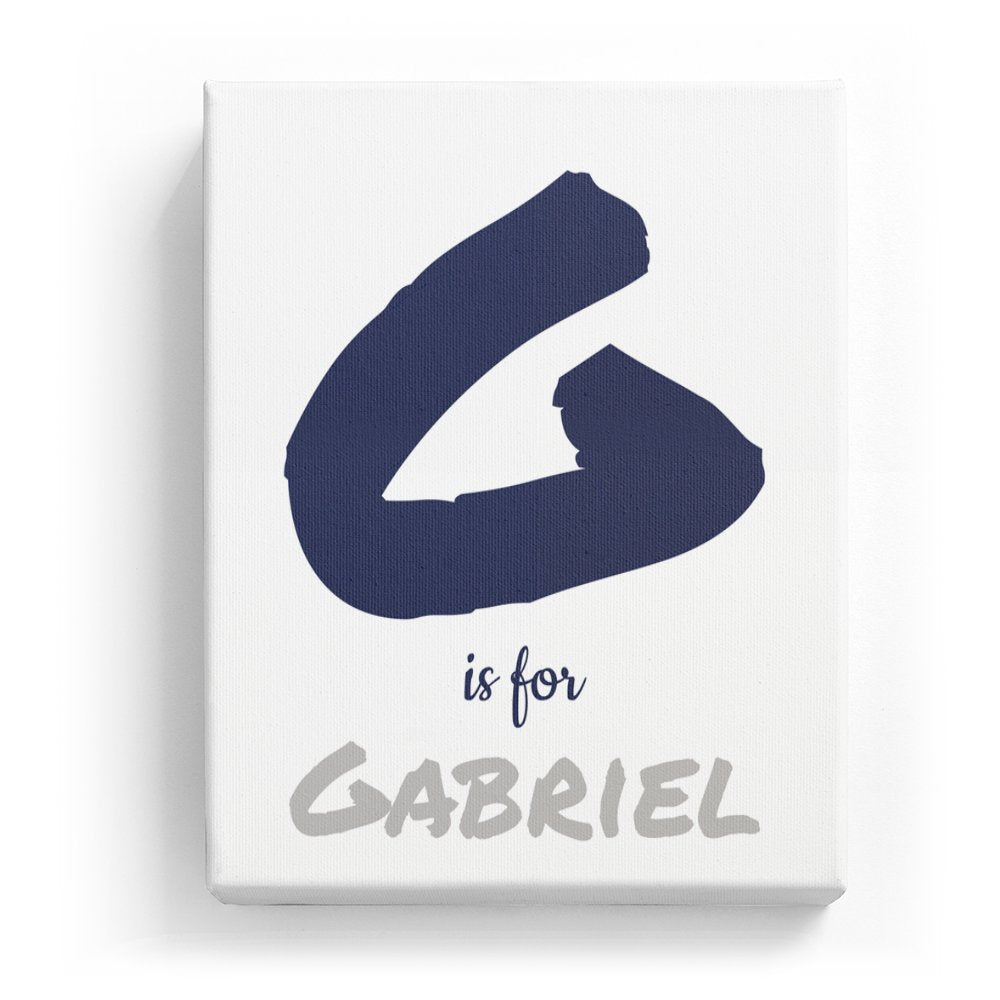 Gabriel's Personalized Canvas Art
