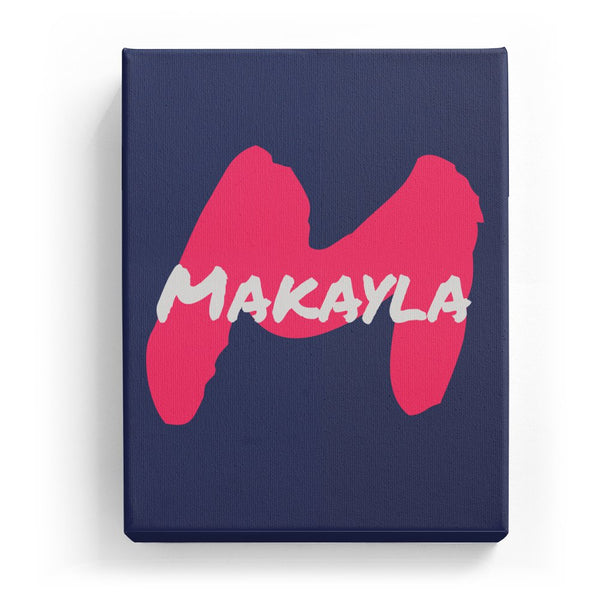 Makayla Overlaid on M - Artistic