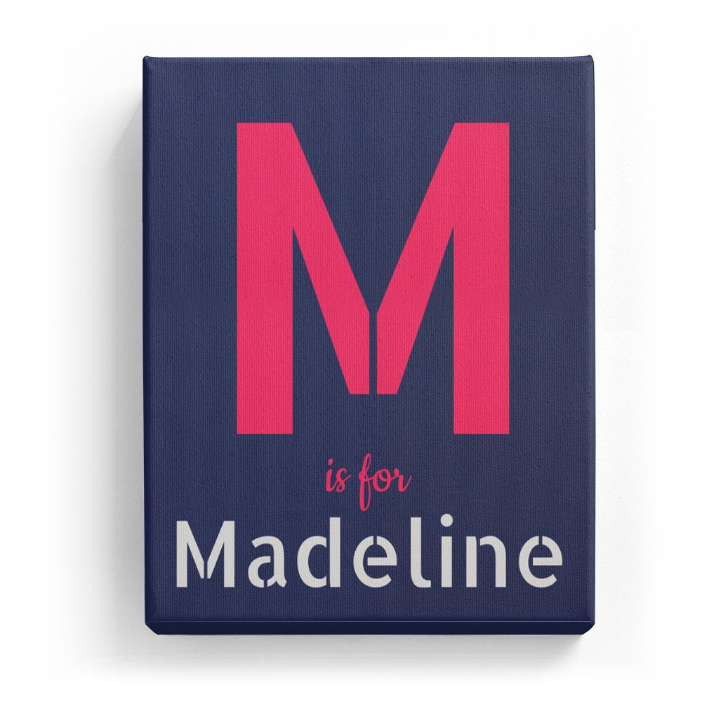 Madeline's Personalized Canvas Art