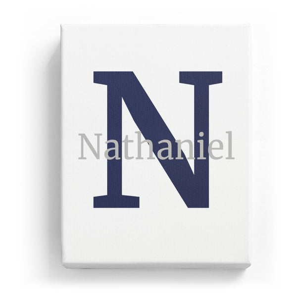 Nathaniel Overlaid on N - Classic