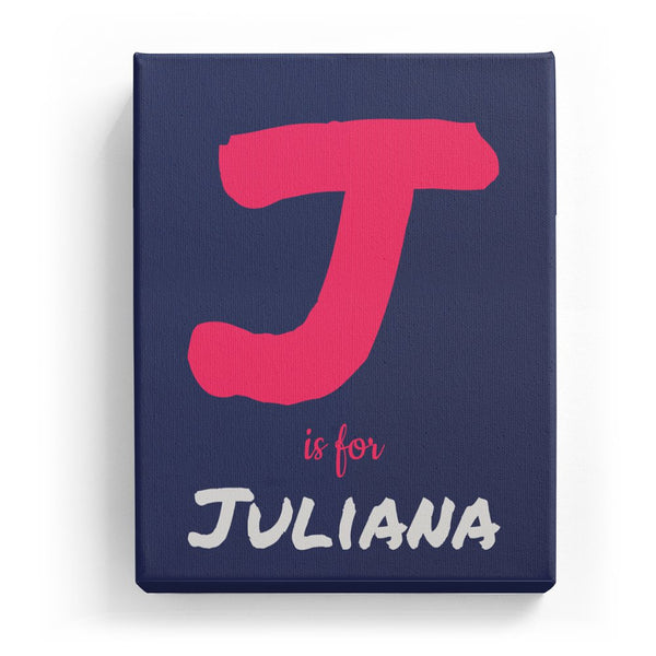 J is for Juliana - Artistic