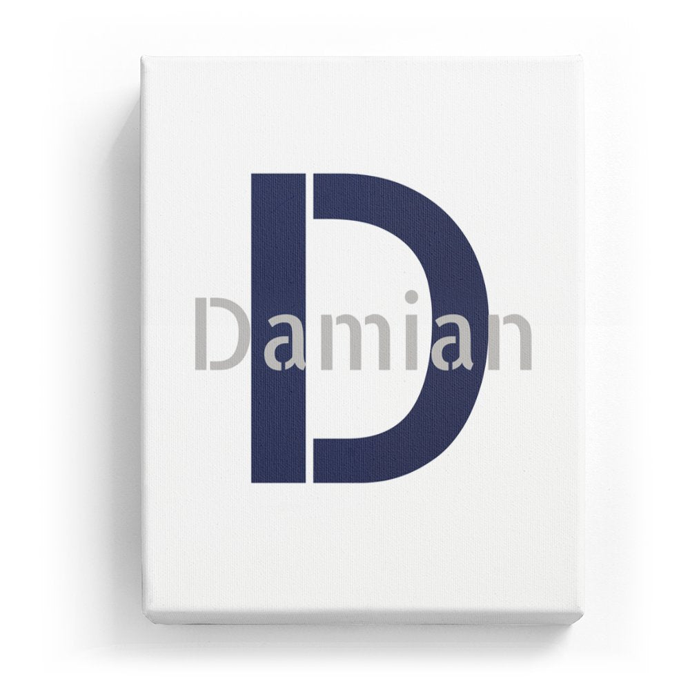 Damian's Personalized Canvas Art