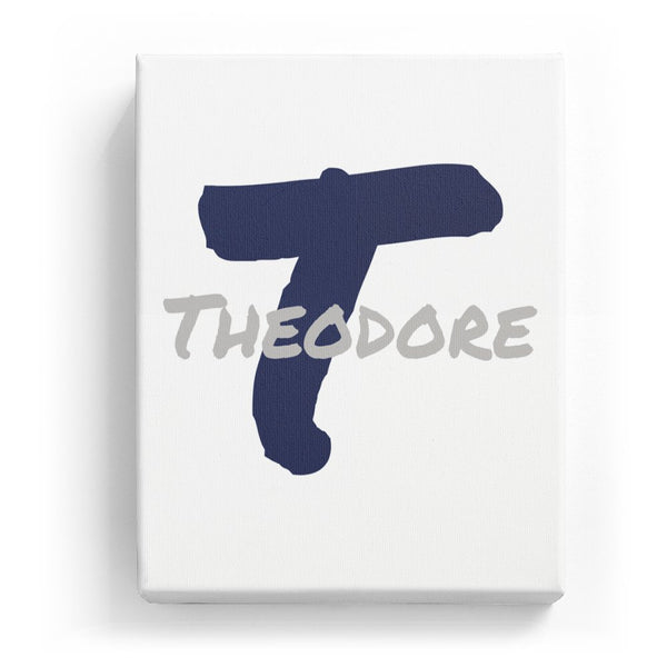 Theodore Overlaid on T - Artistic