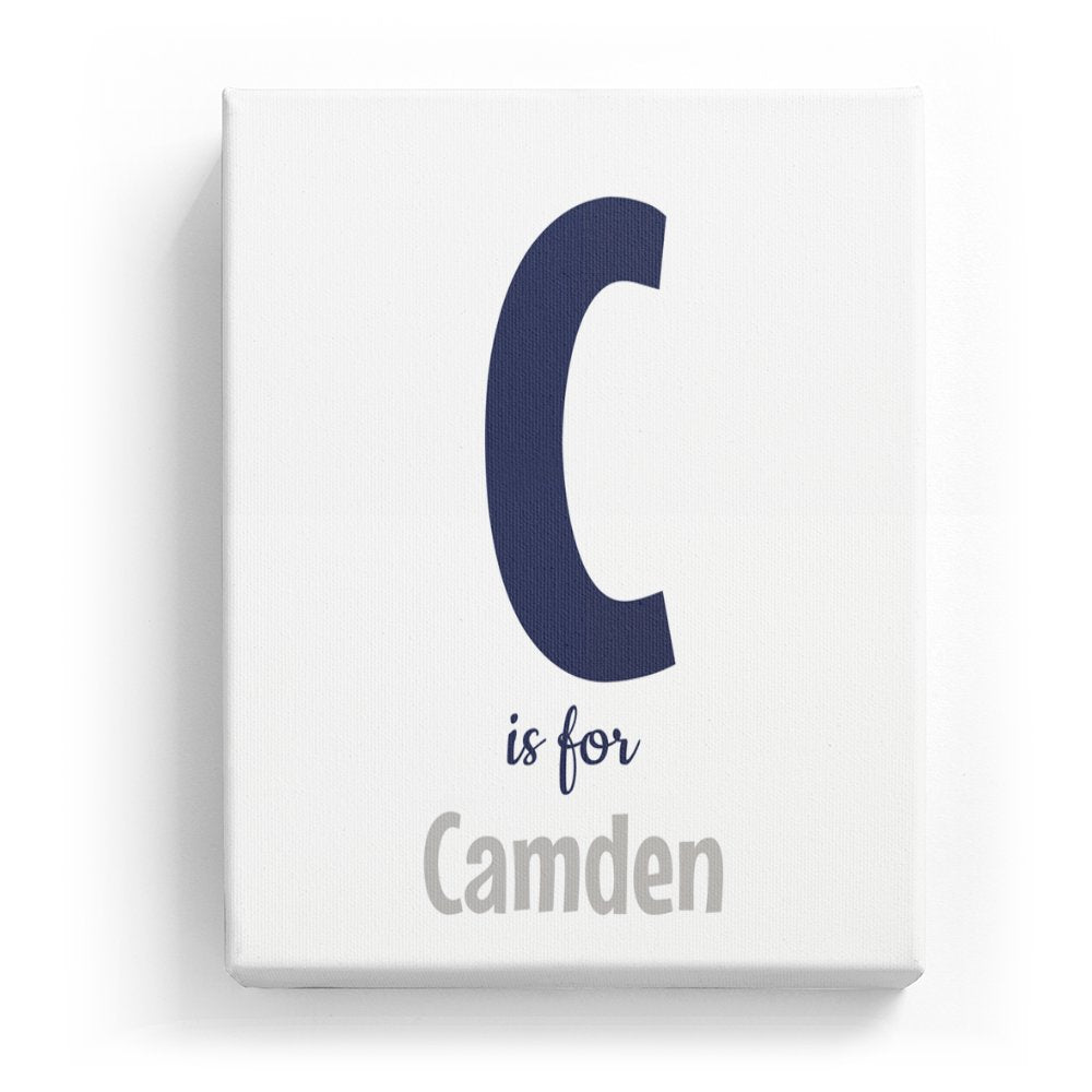 Camden's Personalized Canvas Art