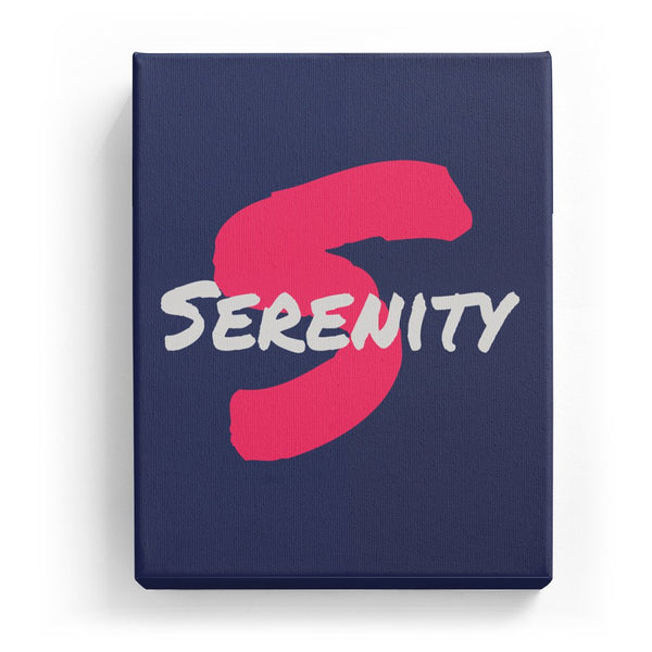 Serenity Overlaid on S - Artistic