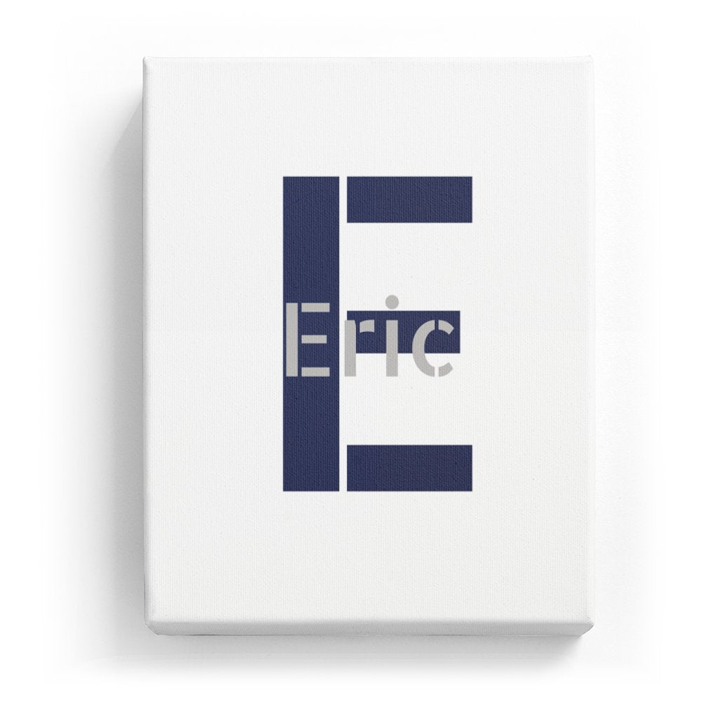 Eric's Personalized Canvas Art