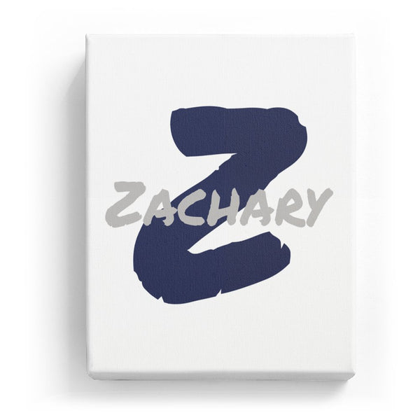 Zachary Overlaid on Z - Artistic