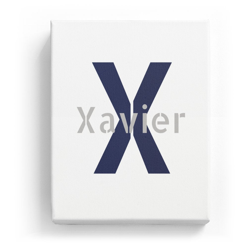 Xavier's Personalized Canvas Art