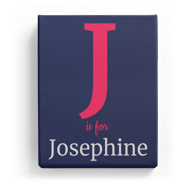 J is for Josephine - Classic