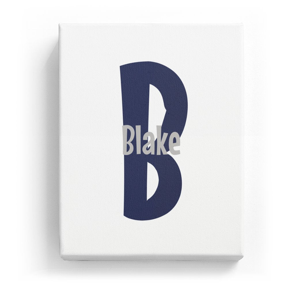 Blake's Personalized Canvas Art