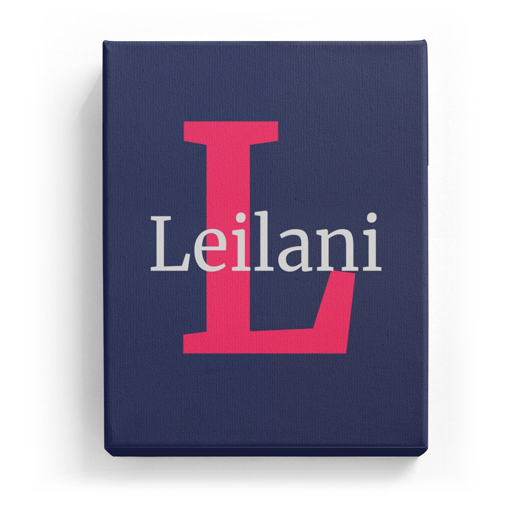 Leilani's Personalized Canvas Art