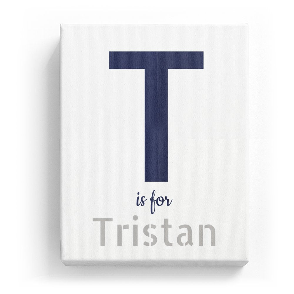 Tristan's Personalized Canvas Art