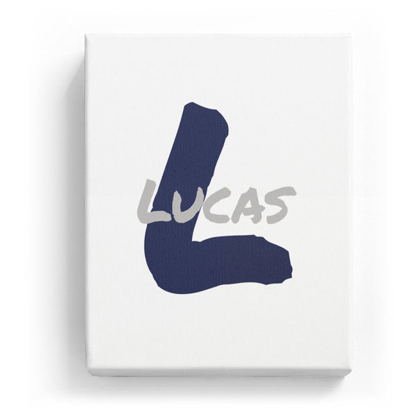 Lucas Overlaid on L - Artistic
