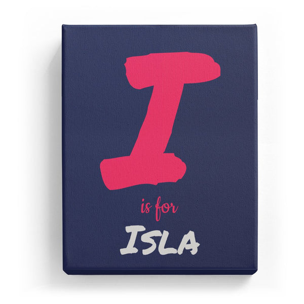 I is for Isla - Artistic