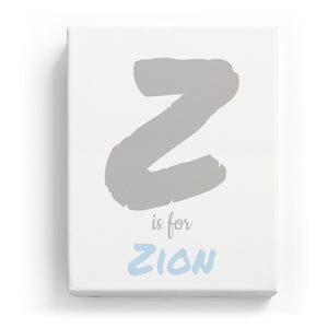 Z is for Zion - Artistic