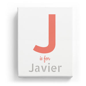 J is for Javier - Stylistic