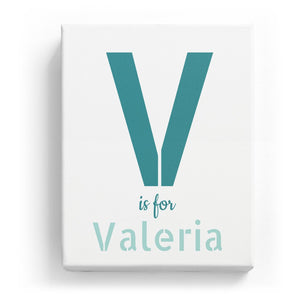 V is for Valeria - Stylistic