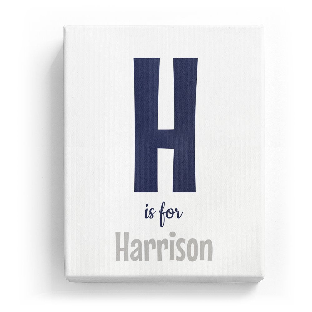 Harrison's Personalized Canvas Art