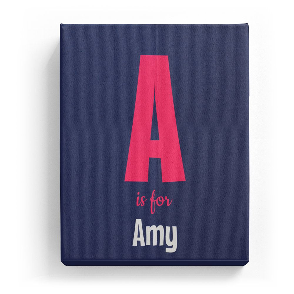 Amy's Personalized Canvas Art