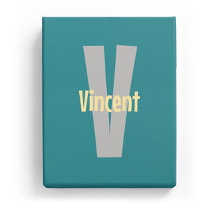 Vincent Overlaid on V - Cartoony