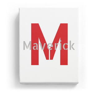 Maverick Overlaid on M - Stylistic