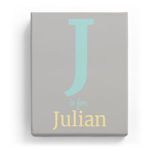 J is for Julian - Classic