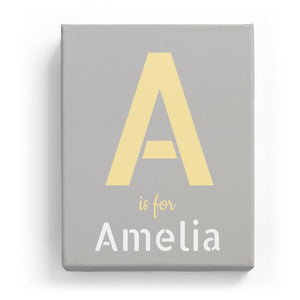 A is for Amelia - Stylistic