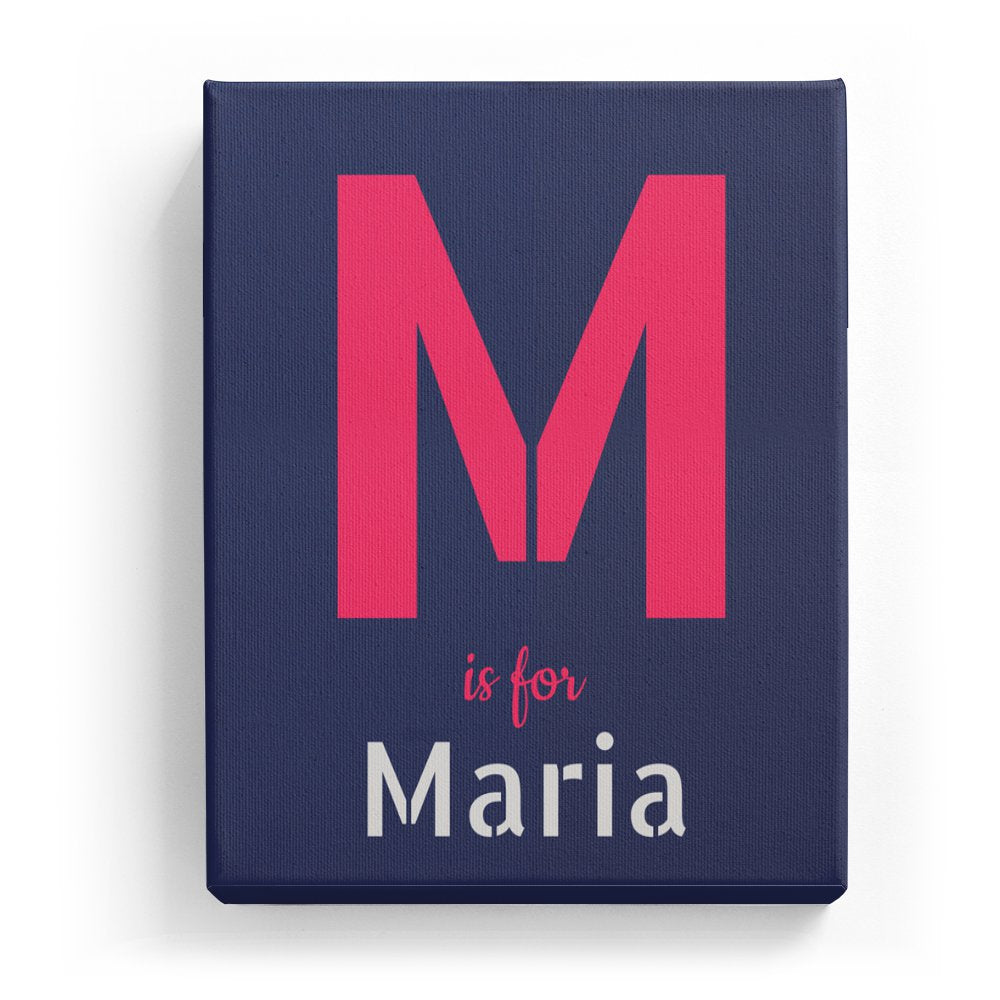 Maria's Personalized Canvas Art