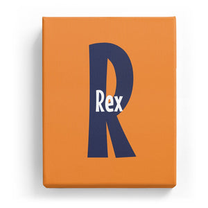 Rex Overlaid on R - Cartoony