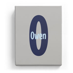 Owen Overlaid on O - Cartoony