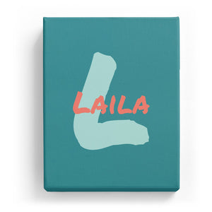 Laila Overlaid on L - Artistic