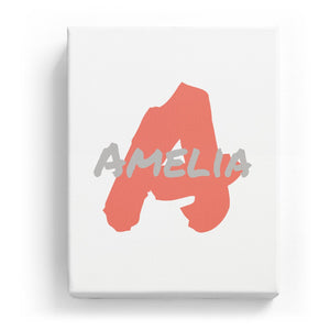 Amelia Overlaid on A - Artistic
