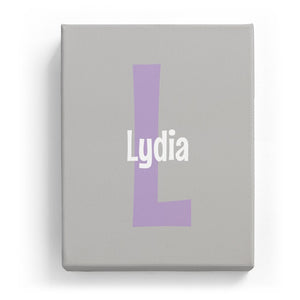 Lydia Overlaid on L - Cartoony