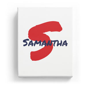 Samantha Overlaid on S - Artistic