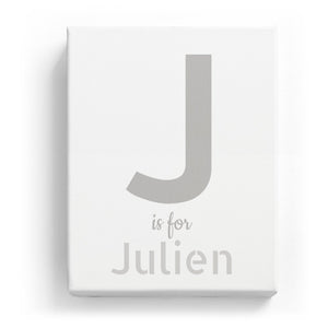 J is for Julien - Stylistic