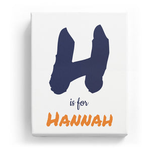 H is for Hannah - Artistic