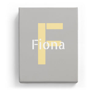 Fiona Overlaid on F - Stylistic