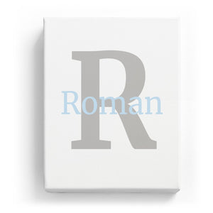 Roman Overlaid on R - Classic