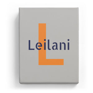 Leilani Overlaid on L - Stylistic