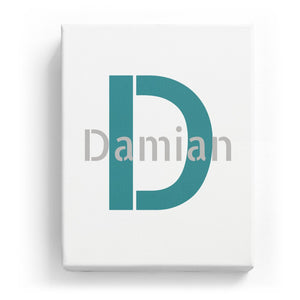 Damian Overlaid on D - Stylistic