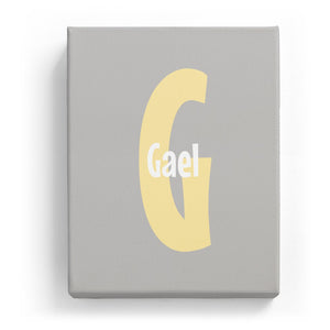 Gael Overlaid on G - Cartoony