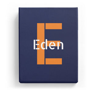 Eden Overlaid on E - Stylistic