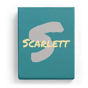 Scarlett Overlaid on S - Artistic