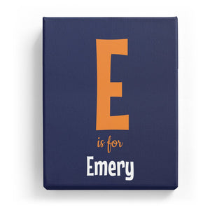 E is for Emery - Cartoony