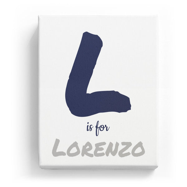 L is for Lorenzo - Artistic