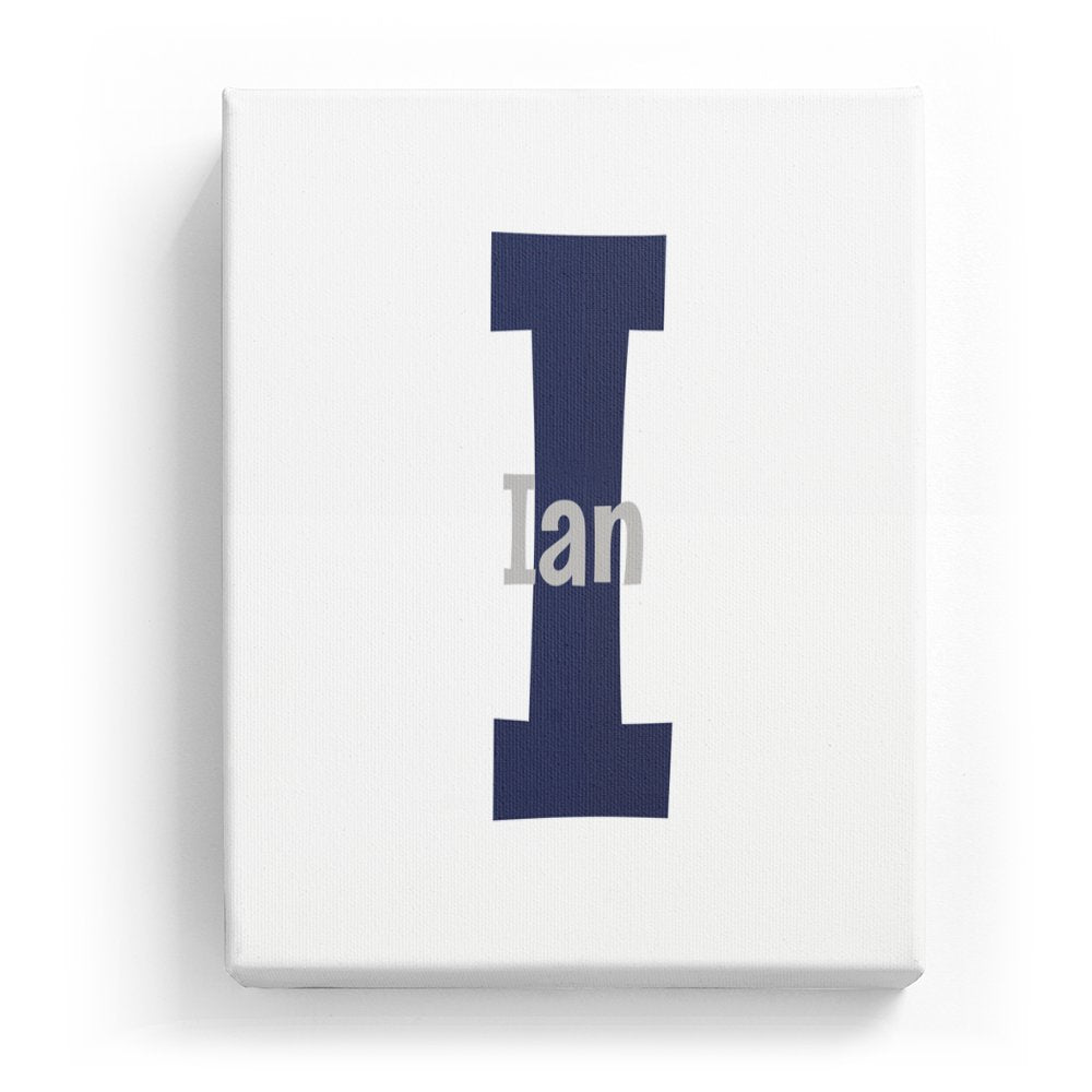 Ian's Personalized Canvas Art