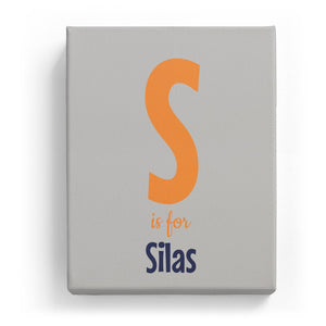 S is for Silas - Cartoony