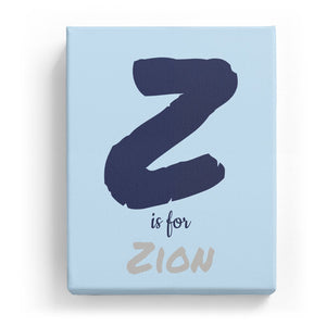 Z is for Zion - Artistic