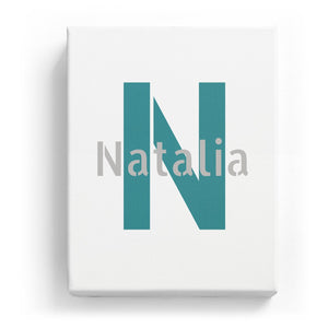 Natalia Overlaid on N - Stylistic