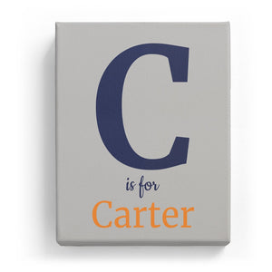 C is for Carter - Classic